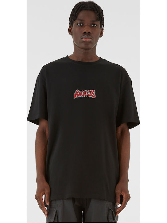 Mjg Heavy Oversized Tee Ornament Ashes Black