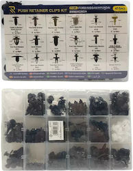 Car Upholstery Fasteners Ford Nissan Hyundai Bmw Honda 18 Different Designs 415 Pieces