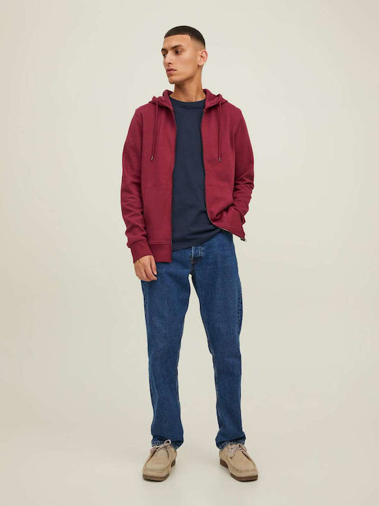 Jack & Jones Суитшърти Яке с Качулка Рододендрон