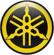 Emblem Sticker Yamaha Large Gold