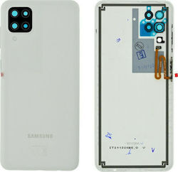 Compatible Samsung Battery Cover White Galaxy A12 Compatible Samsung Battery Cover White Galaxy A12