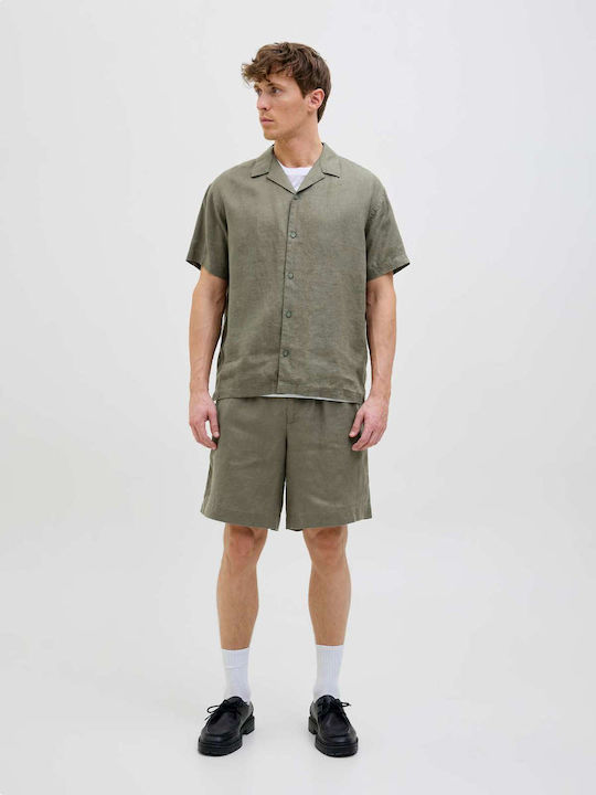 Jack & Jones Ανδρική Βερμούδα Chino Tea Leaf