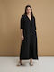 Maxi Damenkleid Schwarz