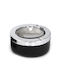 Windproof Outdoor Ashtray Raki 11xh5.5cm Stainless Steel Plastic Black