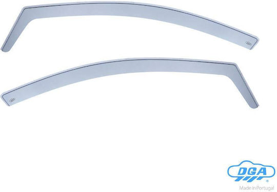 Car Windbreakers Front Set for Renault Clio 2005-2012 2 Pieces