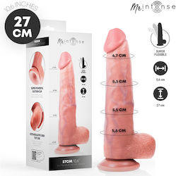 Intense Realistic Dildo with Scrotum and Suction Cup Flesh