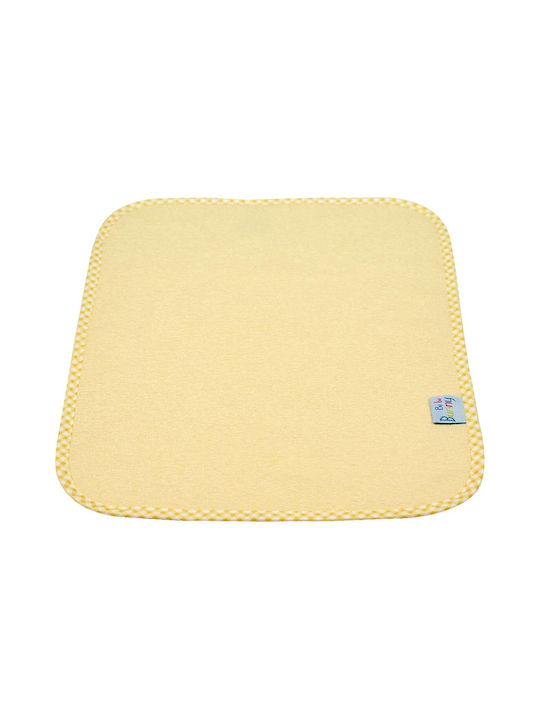 Bunny Bebe Umărul Burp Cloth Galben 25x33cm