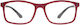 Frog Optical Reading Glasses +4.00 Burgundy Color