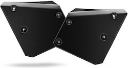 C-racer Front Number Plates Black C-racer Front Number Plates Black