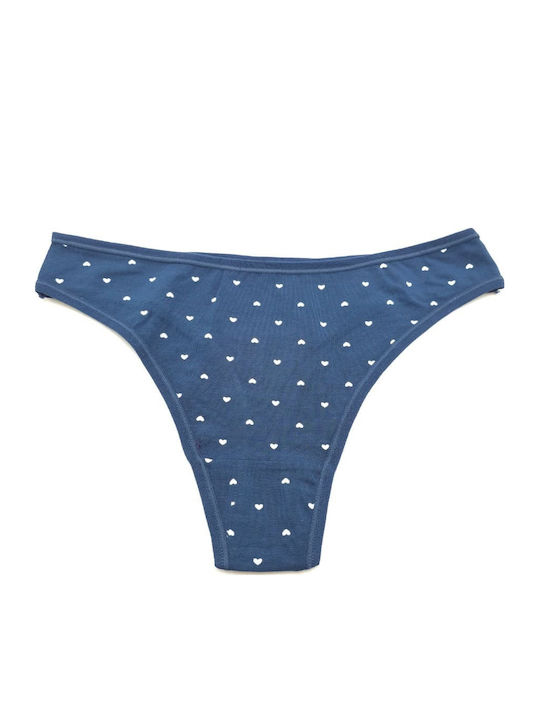 Kokowei Cotton Women's String Blue Maren