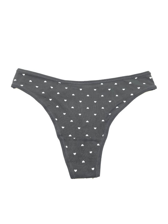 Kokowei Cotton Women's Black String