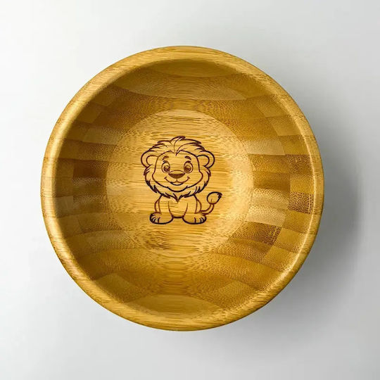 Pandaboo Toddler Food Bowl Made of Bamboo Purple