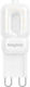 Braytron LED Bulb 3W For G9 Socket Natural White Dimmable