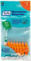 TePe Interdental Brushes with Handle 0.45mm Ora...