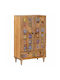 Double Door Wardrobe Natural 60x33.5x100cm