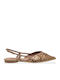 Γυναικείες Μπαλαρίνες Slingback σε Καφέ Χρώμα