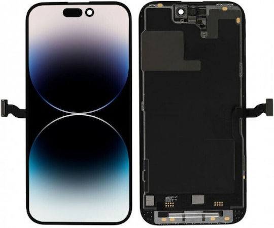Ecran OLED Dd Soft-oled cu Mecanism Tactil pentru iPhone 14 Pro (Negru)