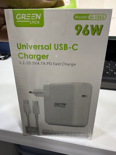 Green Lyca Laptop Charger 96W
