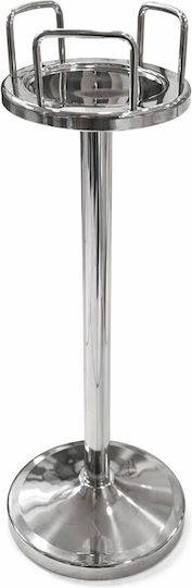 Inox Champagner-Ständer mit Maßen 20x20x60cm
