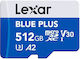 Lexar Plus 512GB U3 V30 A2 170MB/s Speicherkarten