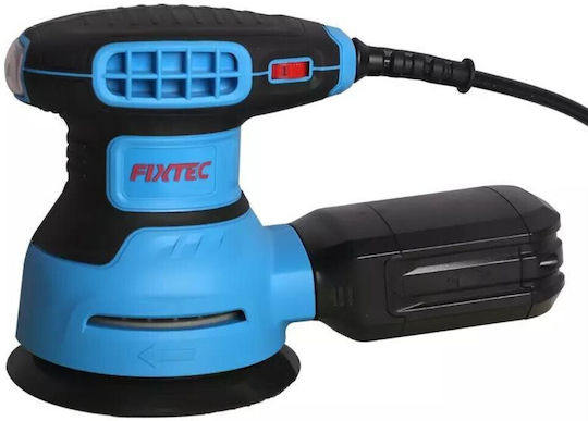 FixTec FRS12502 Exzenterschleifer 125mm Elektrisch 300W mit Staubabsaugsystem