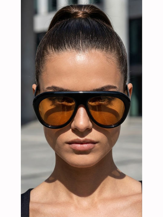 AV Sunglasses Lyra Unisex Sunglasses with Black...