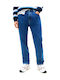 Men's Jeans Pants with Regular Tapered Fit Blue