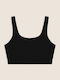 Women's Black Sports Bra