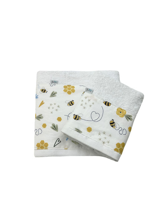 Bunny Bebe Set Babyhandtücher 2 Stück Bienen Tü...