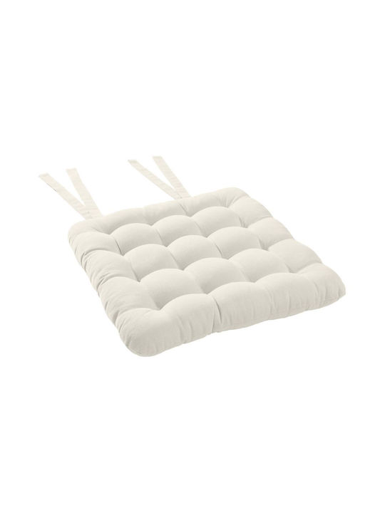Butlers Gartenstuhlkissen Solid Beiges 35x35cm