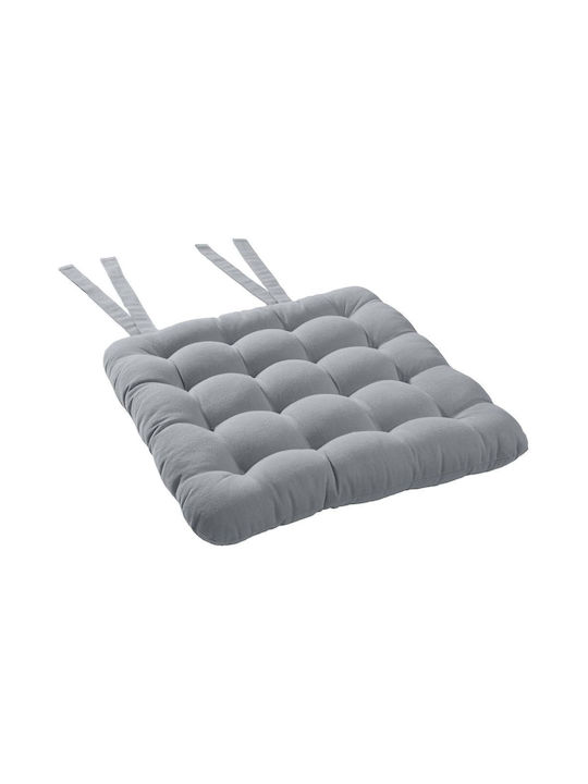 Butlers Gartenstuhlkissen Solid Grau 35x35cm