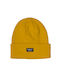 Unisex Beanie Strickmütze in Gelb Farbe
