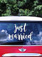 Just Married Αυτοκόλλητο