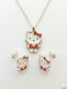 Colier Pentru Copii Hello Kitty Din Argint