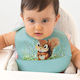 Kiokids Waterproof Silicone Bib with Pocket Min...