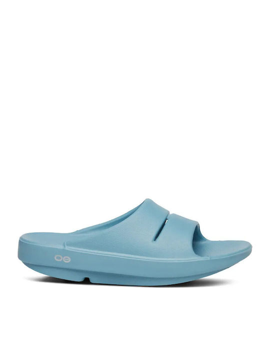 Oofos Ooahh Men's Slides Blue