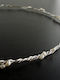 Handmade Silver Wedding Crowns with Pearls