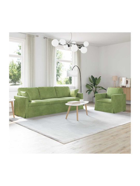 Set Mobilă Living Scaun Cu 3 Locuri și Fotoliu
