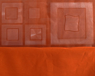 Raki Κουρτίνα 180x180cm Orange MN0198369