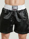 Pantaloni De Box Color Block Boxing Shorts Lungime Scurtă Ab238 Negri