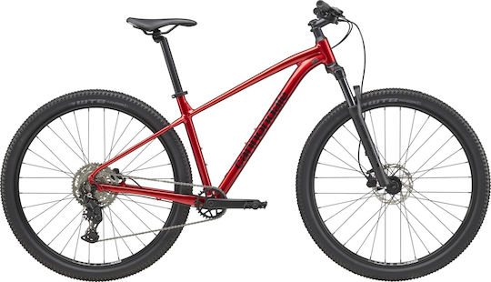 Cannondale Trail 2 27.5 Roșu Bicicletă De Munte Cu 9 Nivele De Viteză Și Frâne Hidraulice Pe Disc