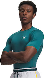 Under Armour Bluză termică verde Under Armour Bluză termică verde