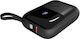 S-Link P109M Power Bank 10000mAh με Θύρα USB-A και Θύρα USB-C Power Delivery Μαύρο