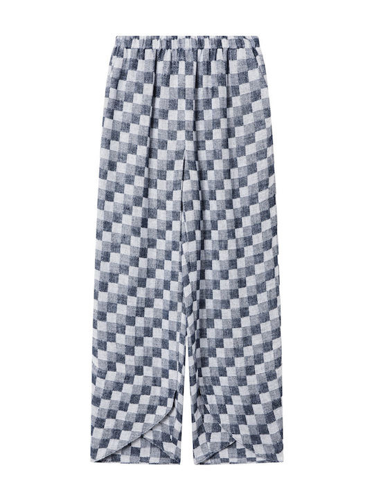 Damen Leinenhose Geprüft Marineblau