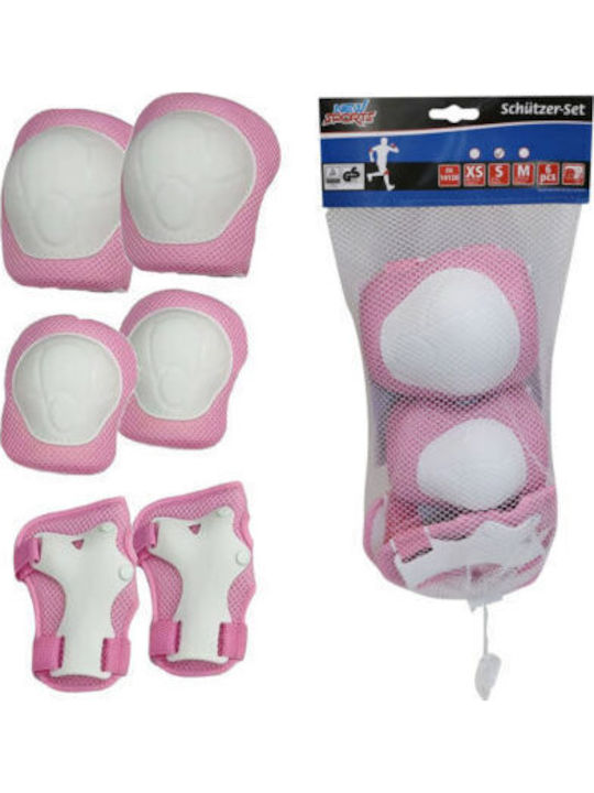 Kids Protective Gear Set for Rollers Pink