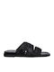 Women's Black Flat Sandals