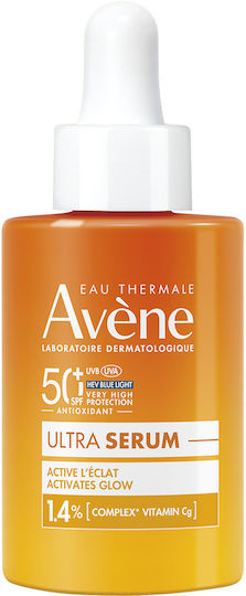 Eau Thermale Avène Ulta Serum 1.4% Complex Vitamin Cg Sunscreen Face Serum SPF50+ 30ml