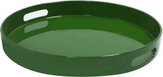 Raki Servierplatte Kunststoff Grüne mit Durchmesser 37,5cm