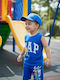 Kids Clothing Set with Shorts Summer 2 Pieces Blue and Turquoise
