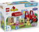 LEGO Duplo Peppa Pig - Traktor und Markt für 2+ Jahre 18 Stück